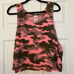 Women’s muscle tank top. PINK